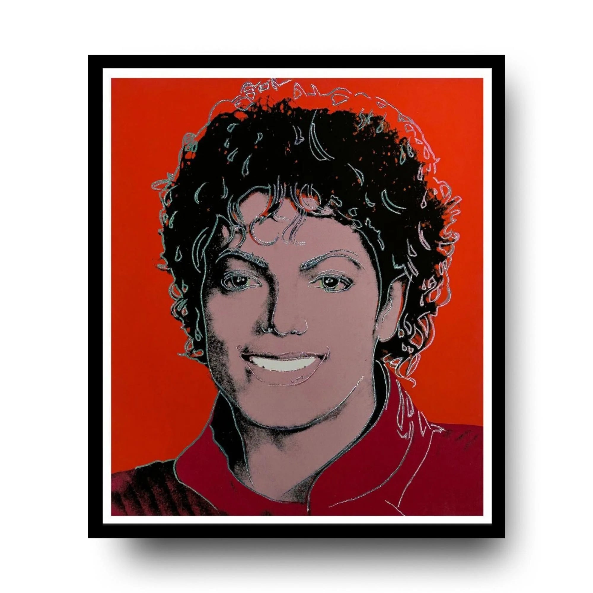 Andy Warhol - Michael Jackson Red